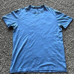 Robert Barakett Short Sleeve Crew Neck Womens Medium 100% Cotton Crew Neck Top